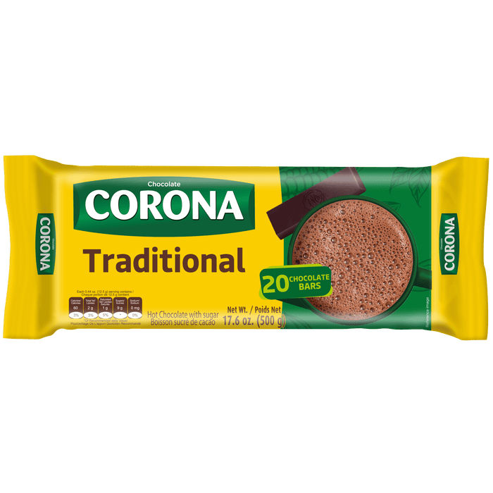 Corona Hot Chocolate Bar, 17.6 oz