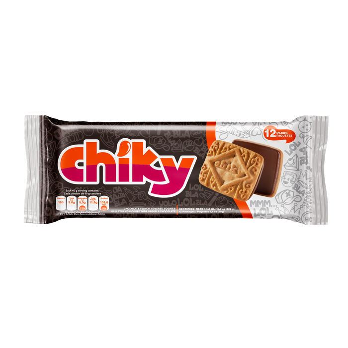 front image Chiky chocolate 16.9 oz