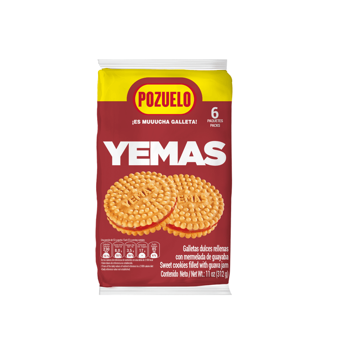Yemas Cookies Bag, 11 oz