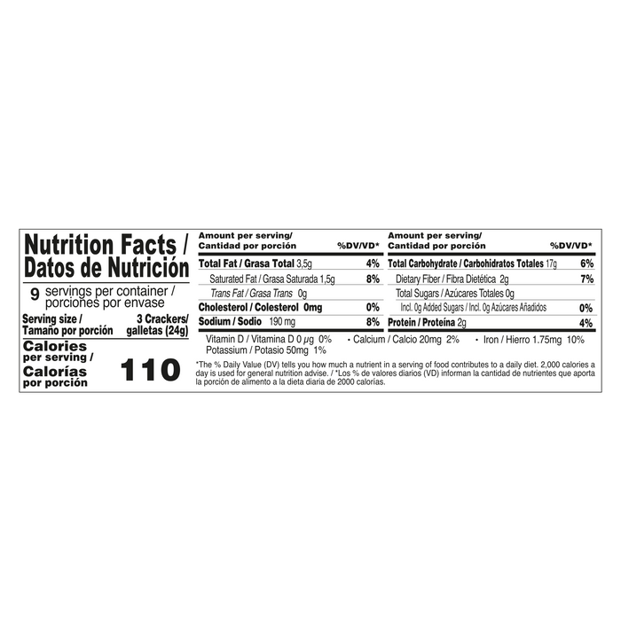 Dux Grains and Seeds, Crackers Bag, 7.6 Oz, 9 ct