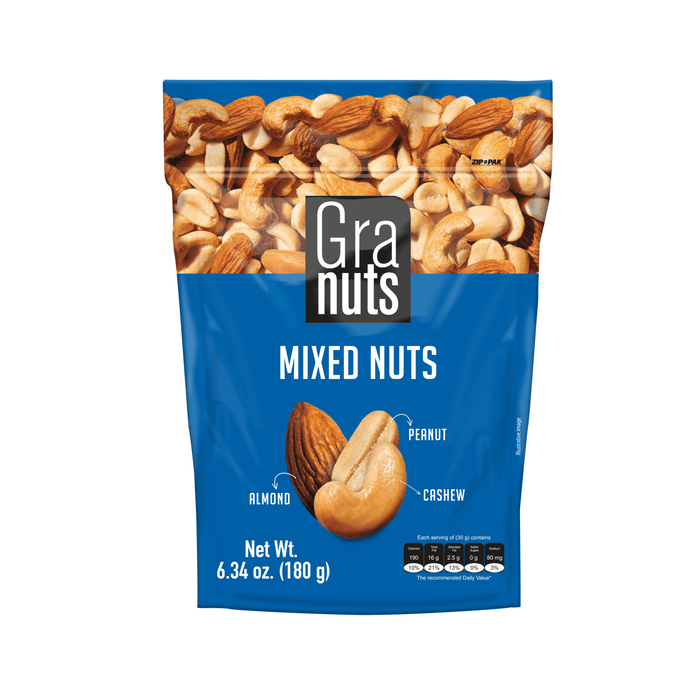 Granuts Mixed Nuts Doypack, 7.05 oz