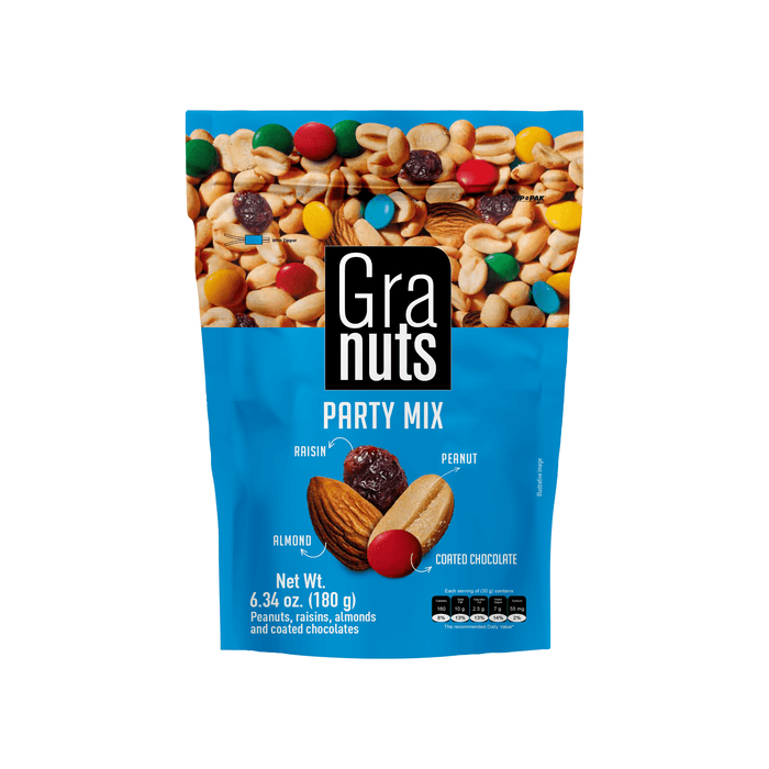 Granuts Party Mix Doypack, 7.05 oz