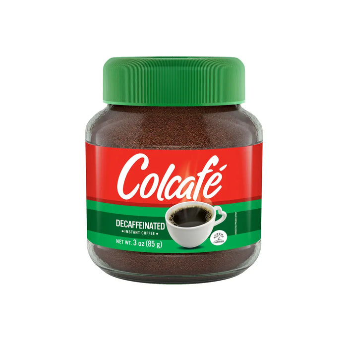 Colcafe Decaf Coffee Granulated Jar, 3 oz