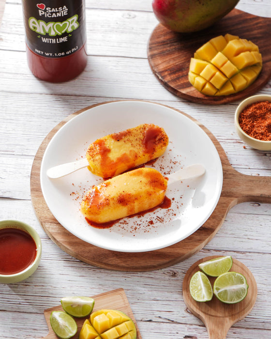 Amor Limón Salsa Picante 33 Oz