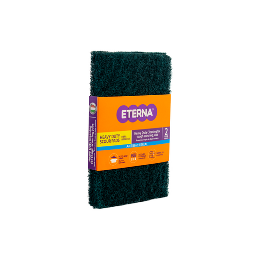 Eterna, Heavy Duty Scour Pad, Pack of 12, 24 Units included