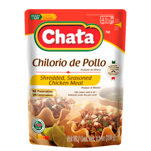 Chata Chilorio Chicken Pouch, 8.8 oz