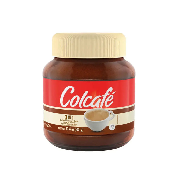 Colcafe 3 in 1 Coffee Jar, 13.4 oz