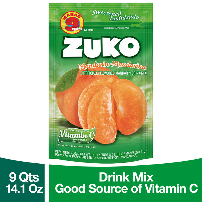 Zuko Mandarin 14.1 Oz, Refreshing Drink