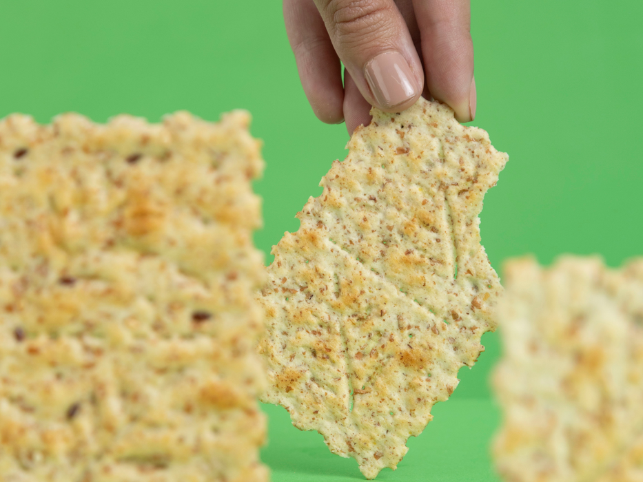 Dux grain and seeds lifestyle photo with hands
