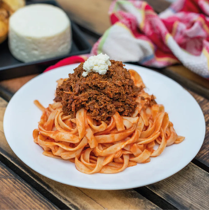 image of pasta dish with Chata chilorio