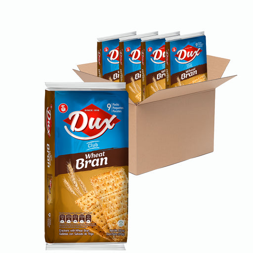 Dux Wheat, Crackers Bag, 8.8 Oz, Pack of 4