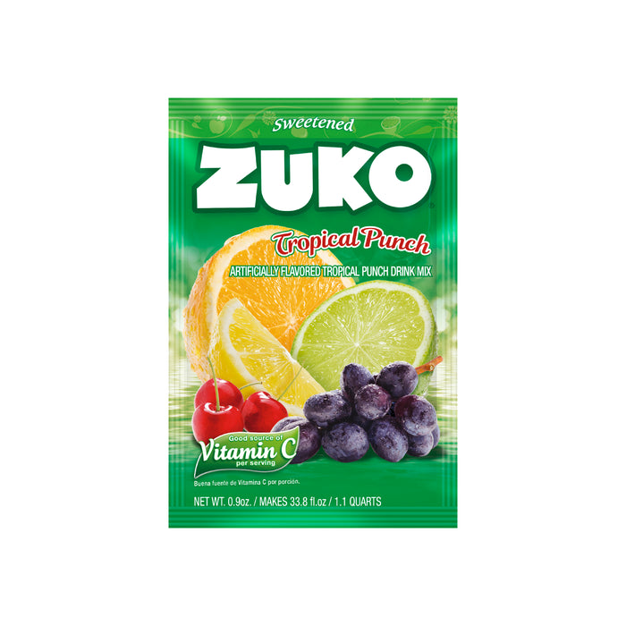 Zuko Tropical Punch 0.9 Oz - 24 units