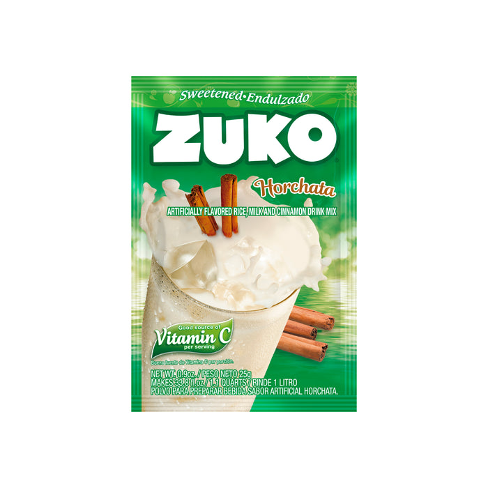 Zuko Horchata 0.9 Oz - 24 units, Refreshing drink
