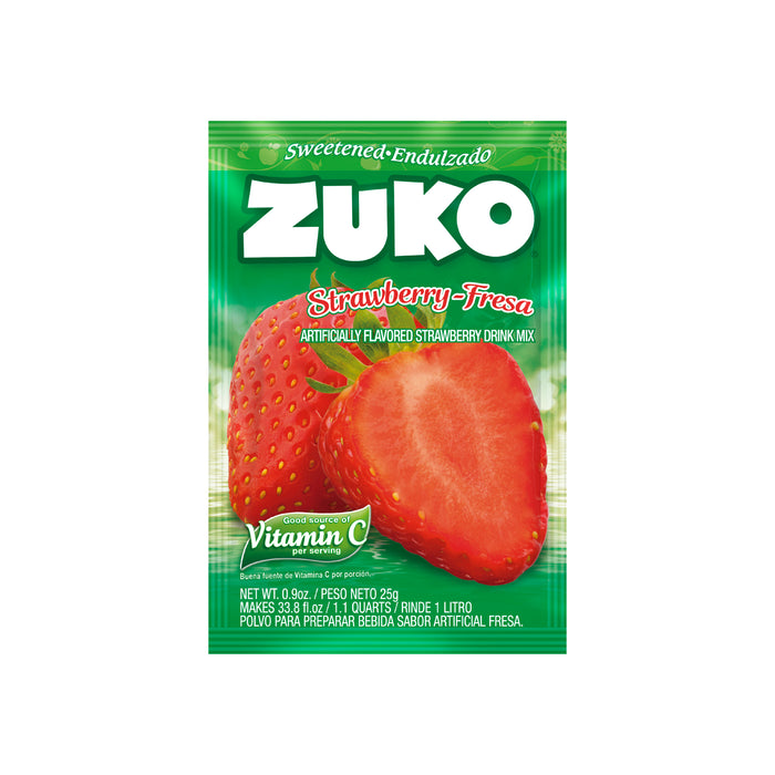 Zuko Strawberry 0.9 Oz - 24 units