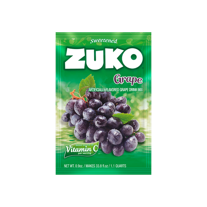 Zuko Grape 0.9 Oz - 24 units