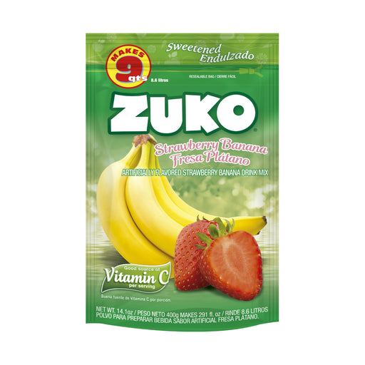 Zuko strawberry Banana 14.1 Oz