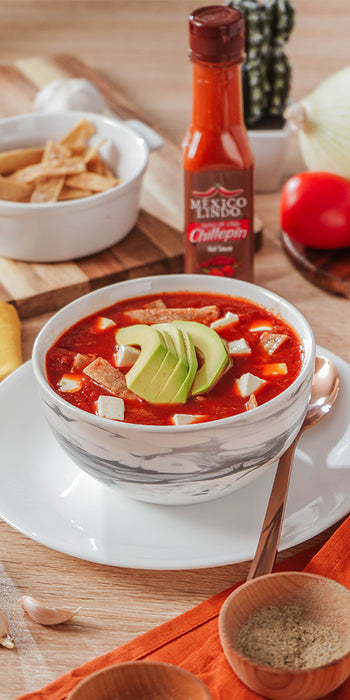 Mexico Lindo, Chiltepin Hot Sauce, 5 Oz, Scoville level 14.200