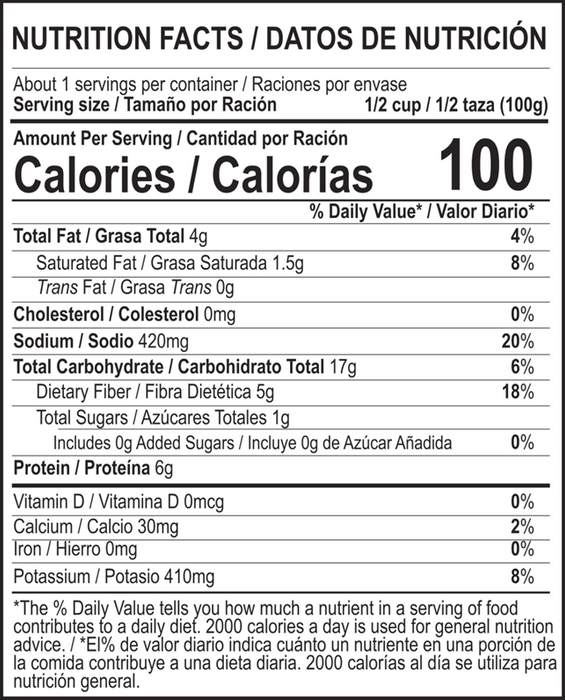 Chata, Refried Peruano Beans, Mayocoba, Pouch 15.2 Oz, high-quality ingredients, authentic Mexican food, no refrigeration required.
