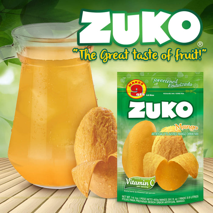 Zuko Mango 14.1 Oz, Refreshing Drink