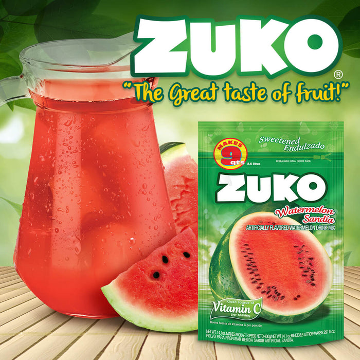 Zuko Watermelon 14.1 Oz, refreshing drink