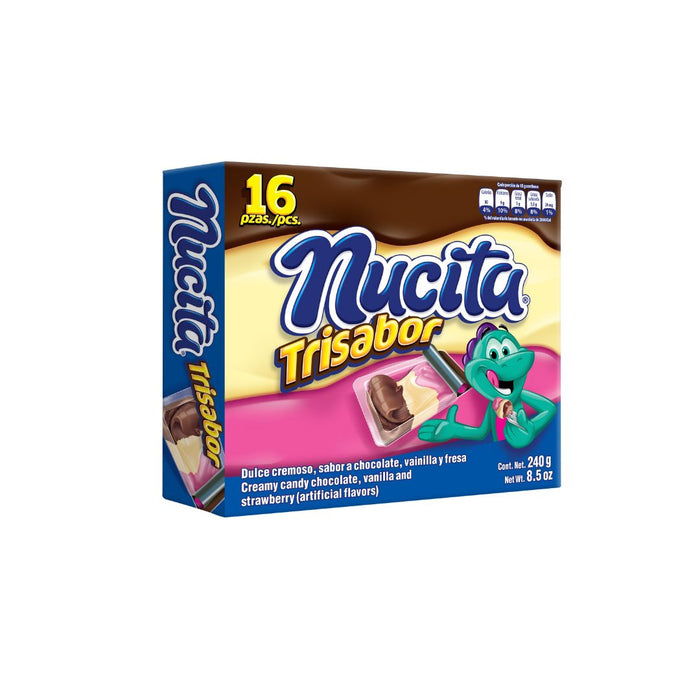 Nucita, Tri-Sabor Box, 8.5 Oz, 16 units