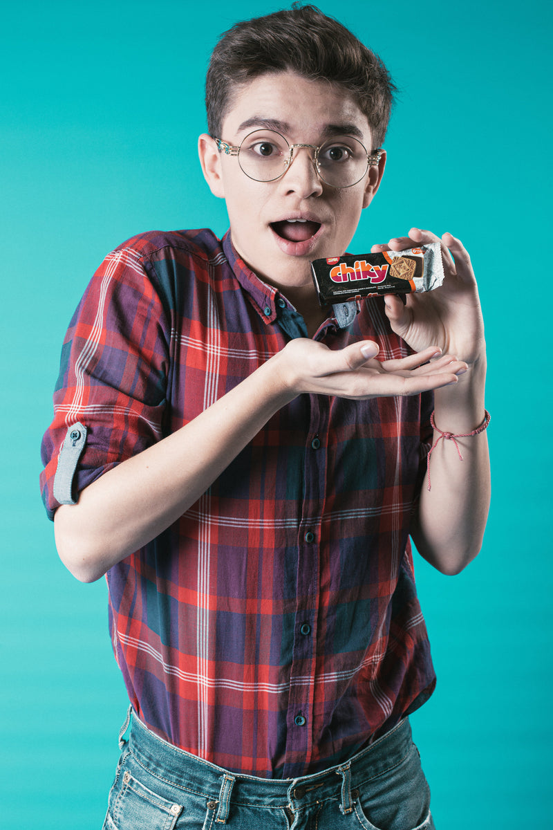 Chiky Galletas de Chocolate Bolsa 16.9 oz - 12 ct