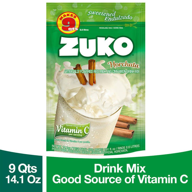 Zuko Drink Mix Horchata Family Pack, 14.1 oz