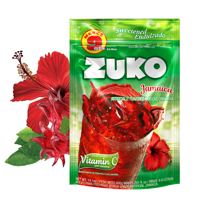 Zuko Drink Mix Jamaica Family Pack, 14.1 oz