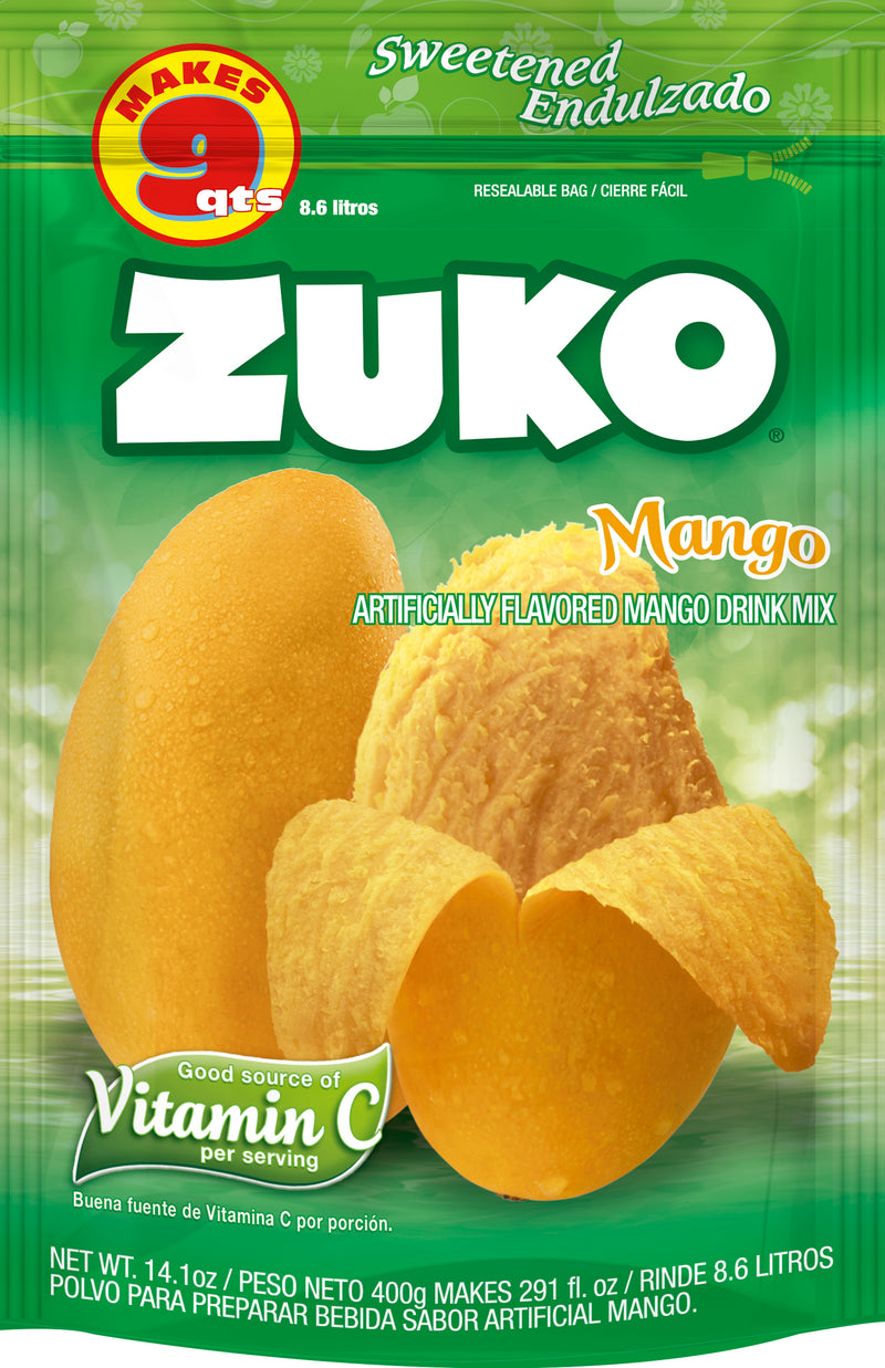 Zuko Drink Mix Mango Family Pack, 14.1 oz