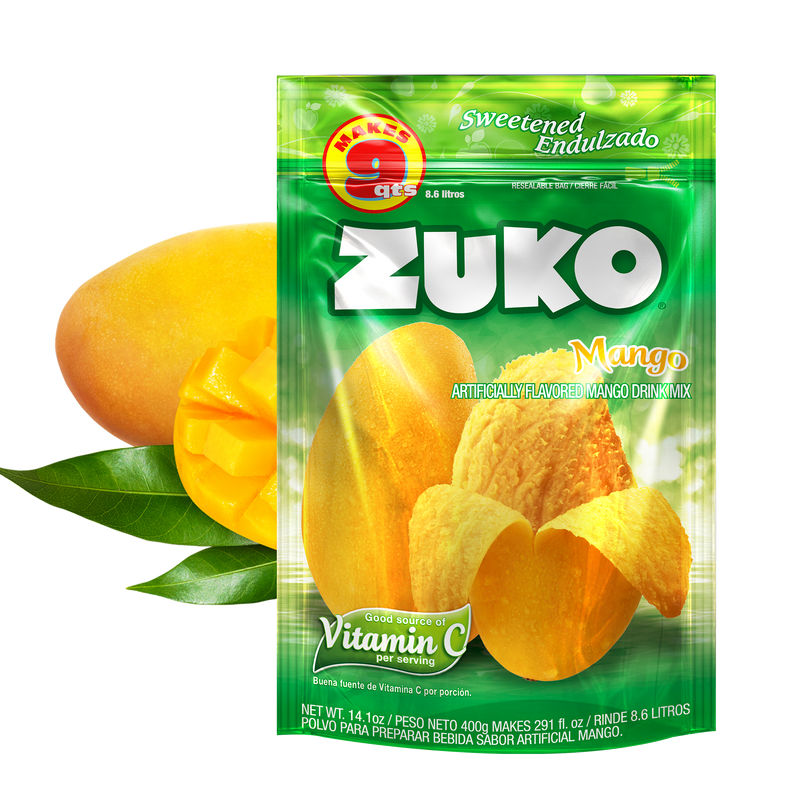 Zuko Drink Mix Mango Family Pack, 14.1 oz