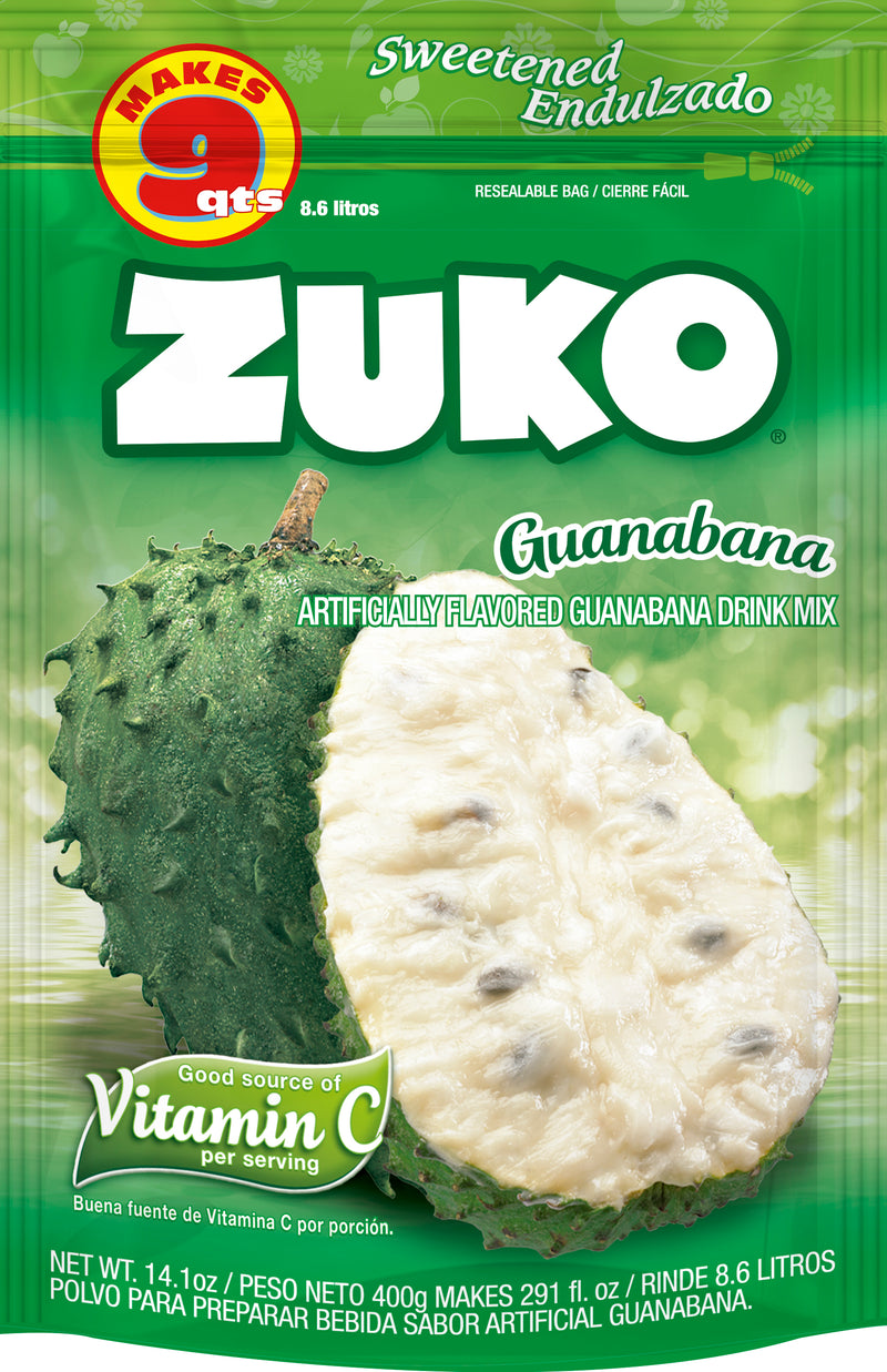 Zuko Drink Mix Guanabana Family Pack, 14.1 oz