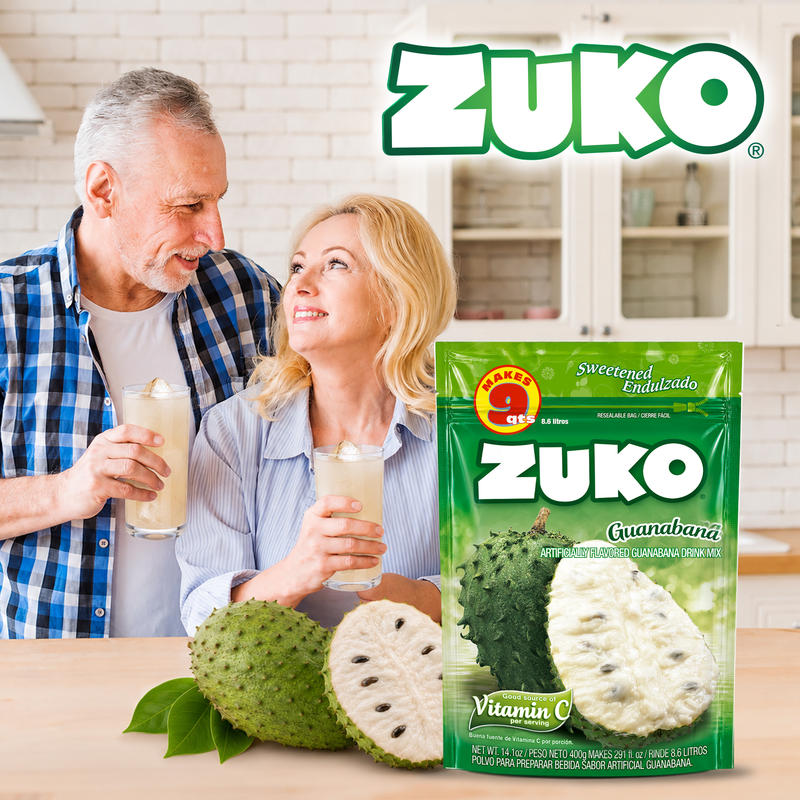 Zuko Drink Mix Guanabana Family Pack, 14.1 oz