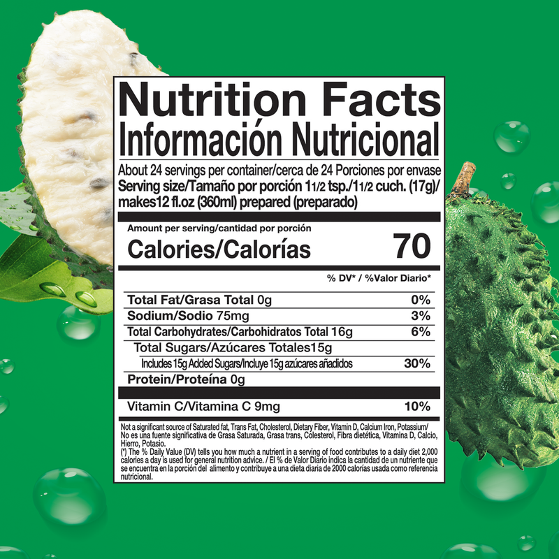 Zuko Drink Mix Guanabana Family Pack, 14.1 oz