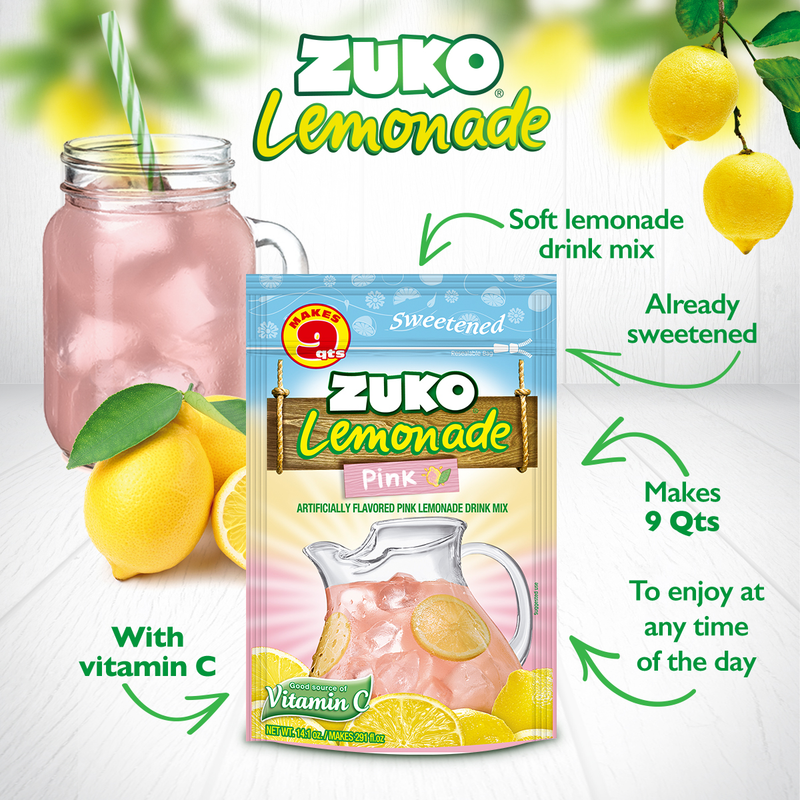 Zuko Limonada Rosa