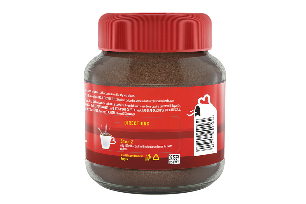 Colcafé Café Instantáneo En Polvo Tarro 6 oz
