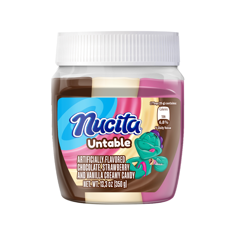 Nucita Tri-Sabor Spreadable Jar, 12.35 oz