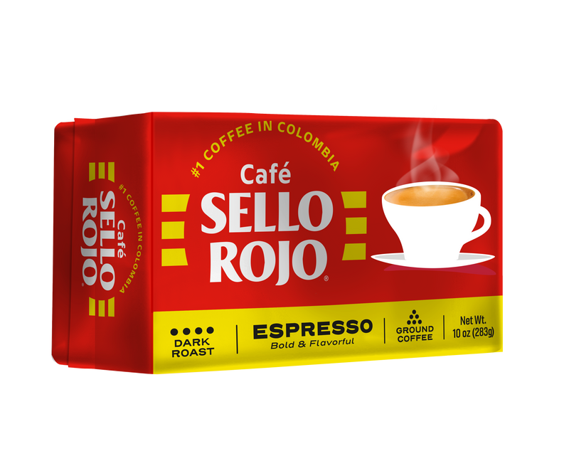 Sello Rojo Ground Coffee Espresso, 10 oz