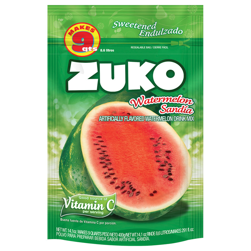 Zuko Drink Mix Watermelon Family Pack, 14.1 oz