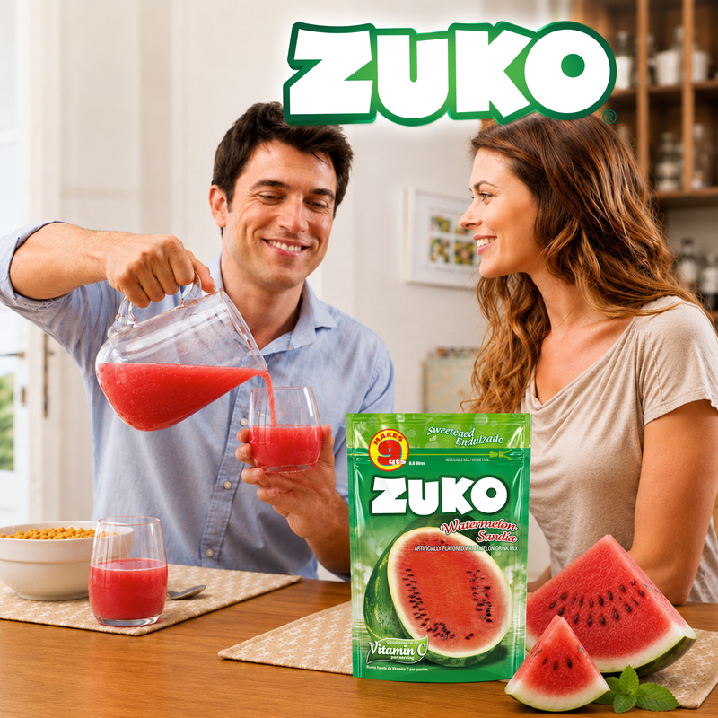 Zuko Drink Mix Watermelon Family Pack, 14.1 oz