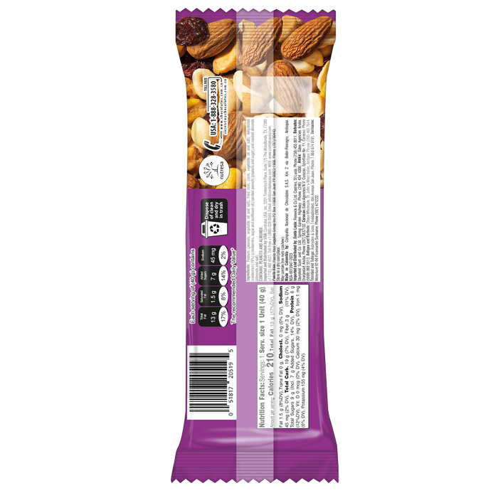 Granuts Cranberry Trail Mix Display, 12 Count, 1.76 oz