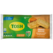 Tosh, Orange Mousse Cookies, 5.25 Oz