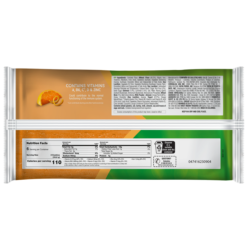 Galletas Tosh Mousse De Naranja 5.25 Oz