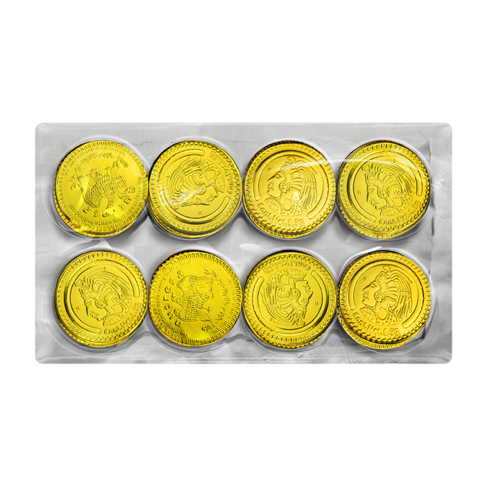 Nucita Chocolate Gold Coins Tray, 48 Count, 10 oz