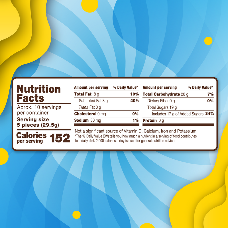 Bandeja de monedas de oro de chocolate Nucita 10 oz - 48 ct