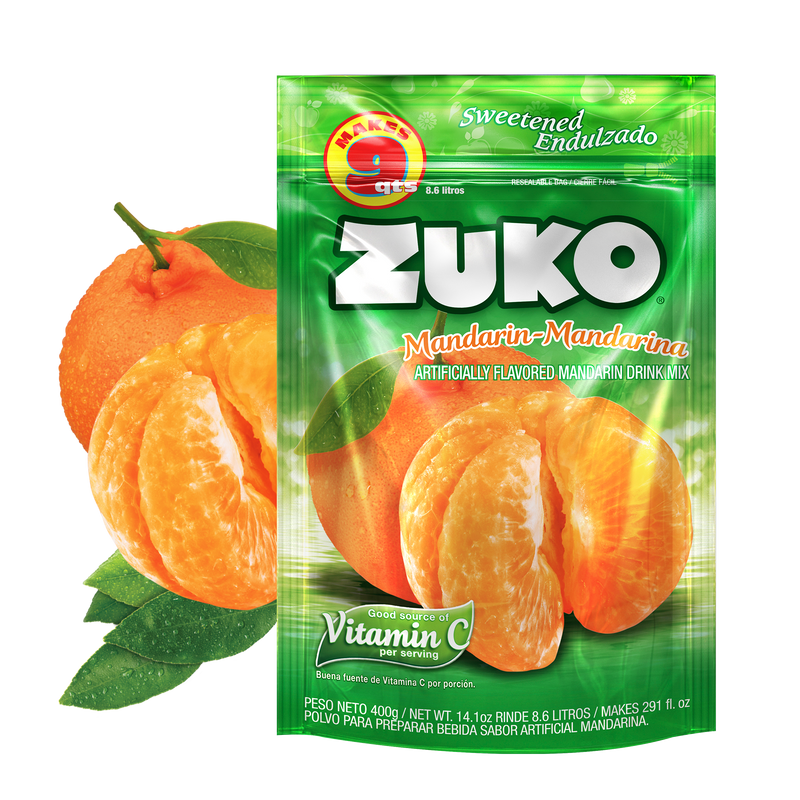 Zuko Drink Mix Mandarin Family Pack, 14.1 oz