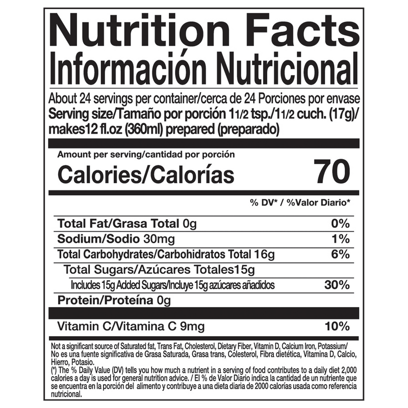Zuko Drink Mix Mandarin Family Pack, 14.1 oz