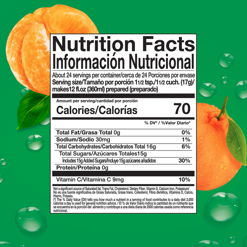 Zuko Drink Mix Mandarin Family Pack, 14.1 oz