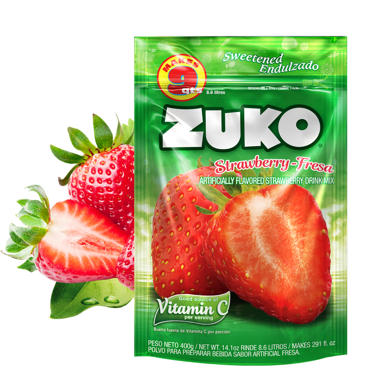 Zuko Drink Mix Strawberry Family Pack, 14.1 oz