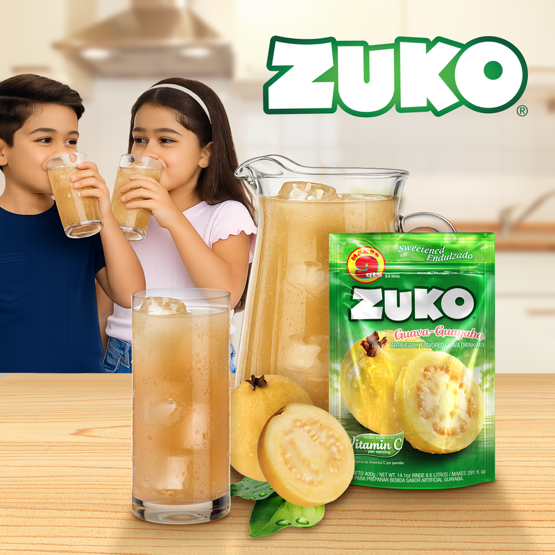 Zuko Drink Mix Guava Family Pack, 14.1 oz