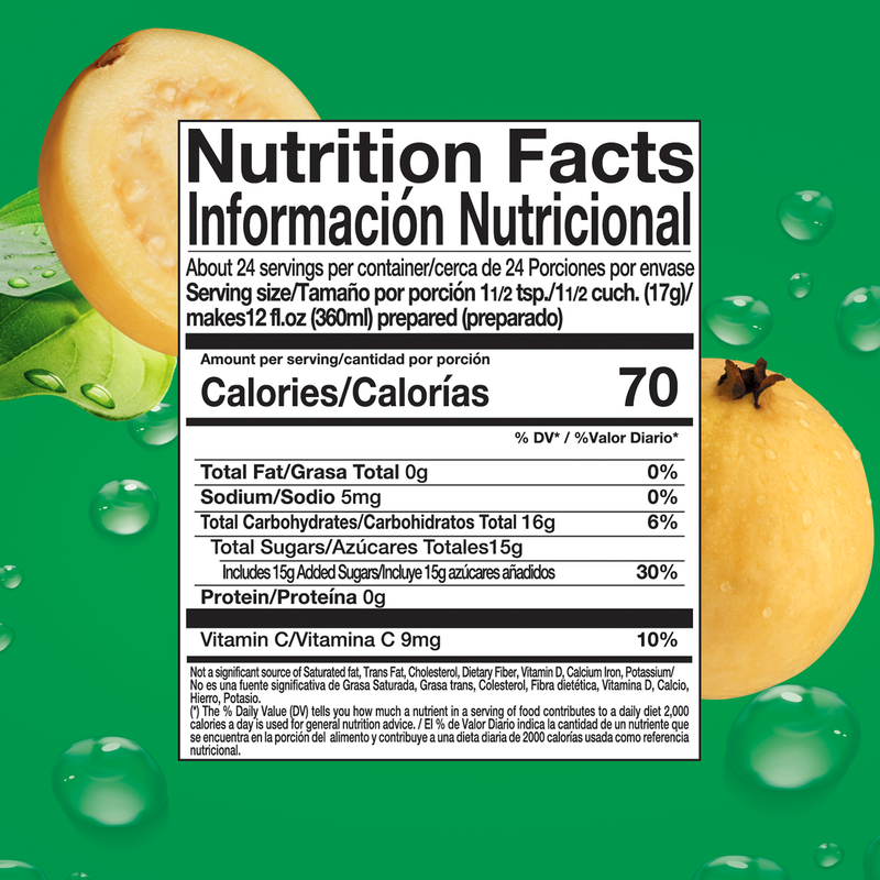 Zuko Drink Mix Guava Family Pack, 14.1 oz